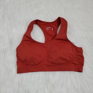 JOCKEY orange sport bra size L